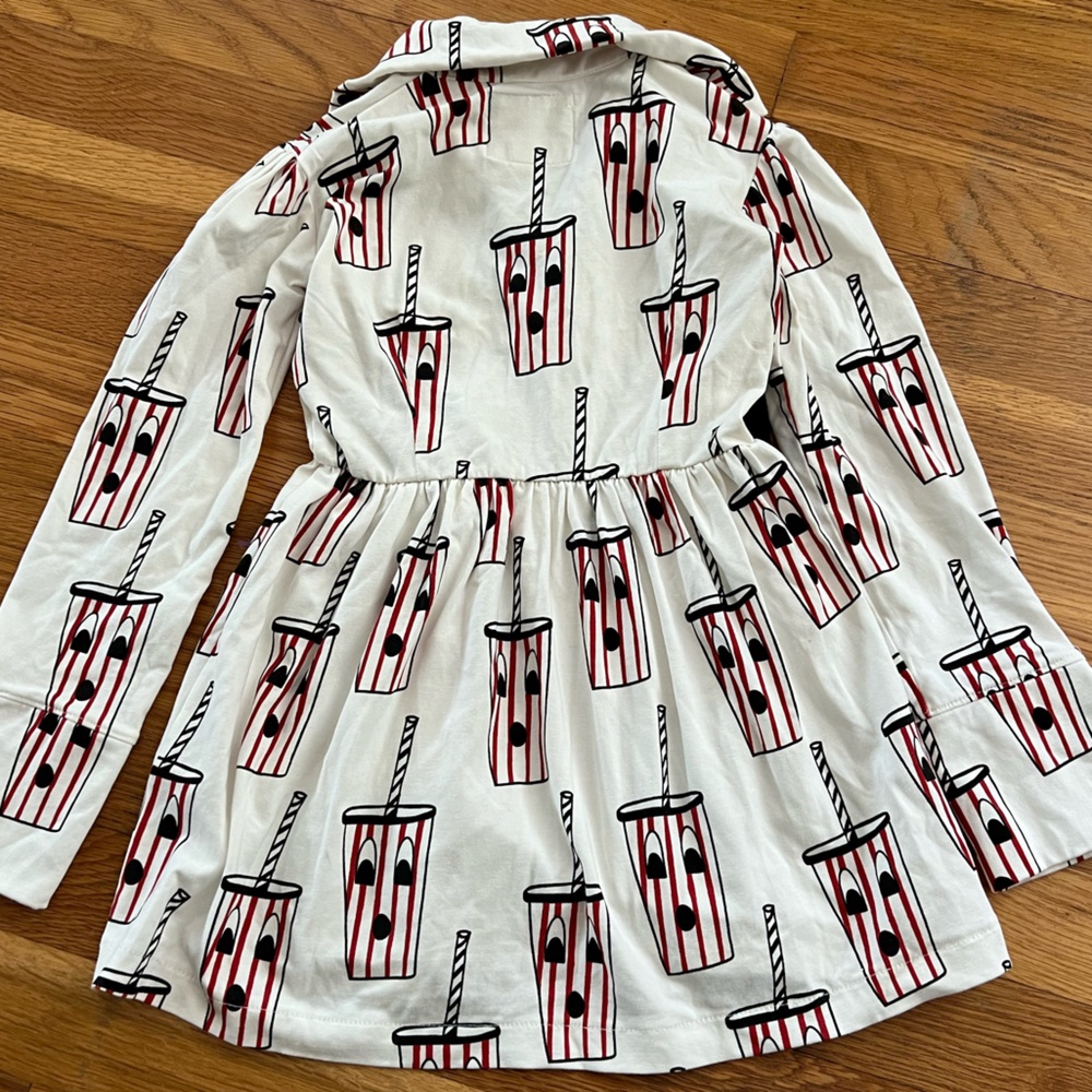 Hugo Loves Tiki Soda Collared Dress nwot - Picture 3 of 3